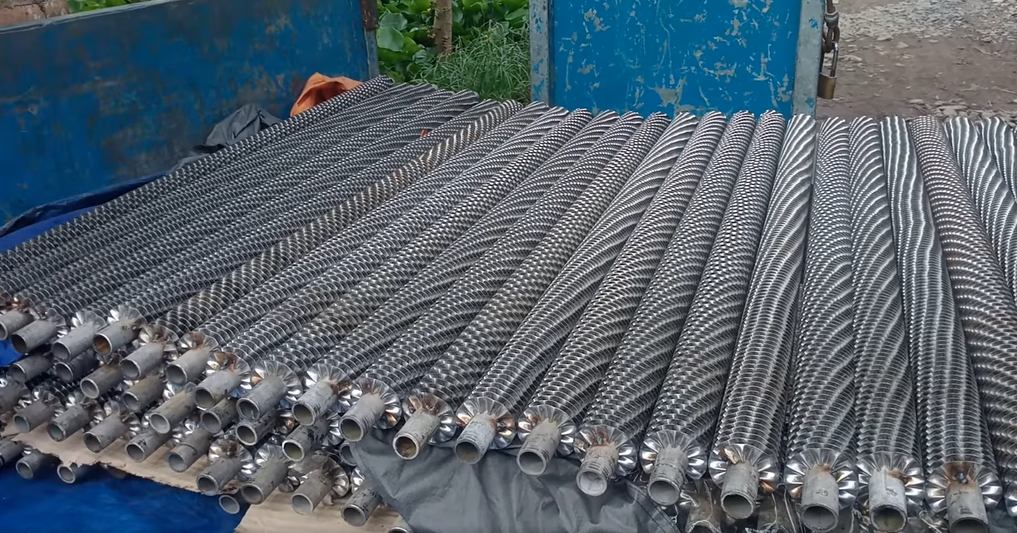 Ống tản nhiệt cánh nhôm phi 21